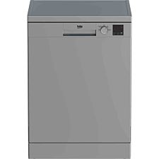 Beko DVN04320S 12.9L 60cm Slimline Freestanding Dishwasher - Silver
