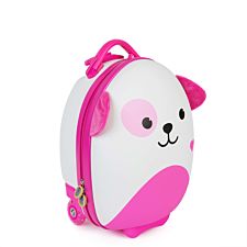 Boppi Tiny Trekker Luggage Case - Pink Dog