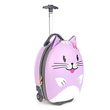 Boppi Tiny Trekker Luggage Case - Purple Cat