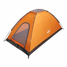 Milestone Camping 1 Man Festival Dome Tent - Orange