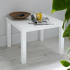 Puro End Lamp Table White