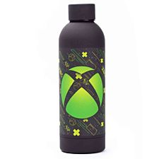Xbox Stainless Steel Water Bottle - Black & Green