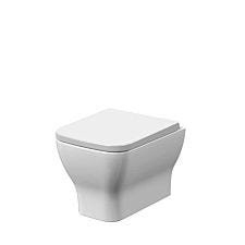 Nuie Ava Wall Hung Pan & Seat - White