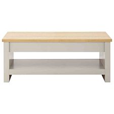 GFW Lancaster Lift Up Coffee Table - Grey