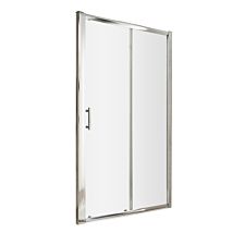 Nuie Pacific 1200mm Single Sliding Door - Polished Chrome
