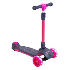 Li-Fe Trilogy Electric Tri-Scooter - Purple and PInk