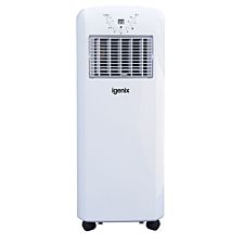 Igenix IG9902 9000BTU 3-in-1 Cooling, Heating and Fan Portable 7L Air Conditioner - White