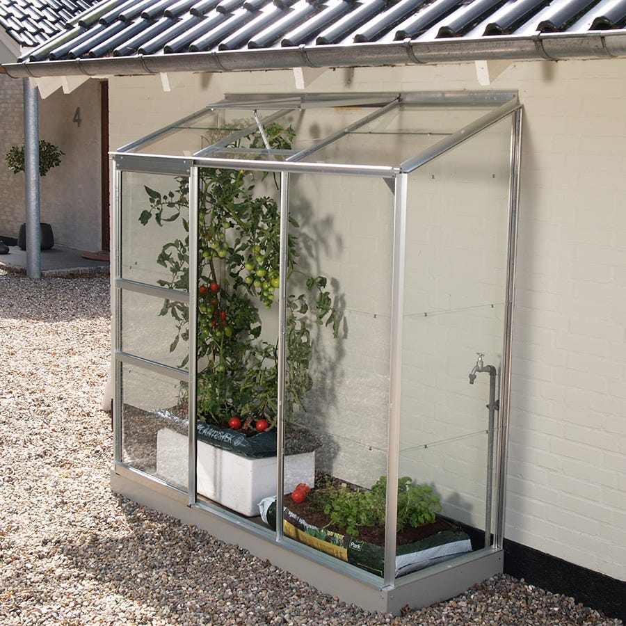 Vitavia Ida 6' x 2' Aluminium Greenhouse - Toughened Glass