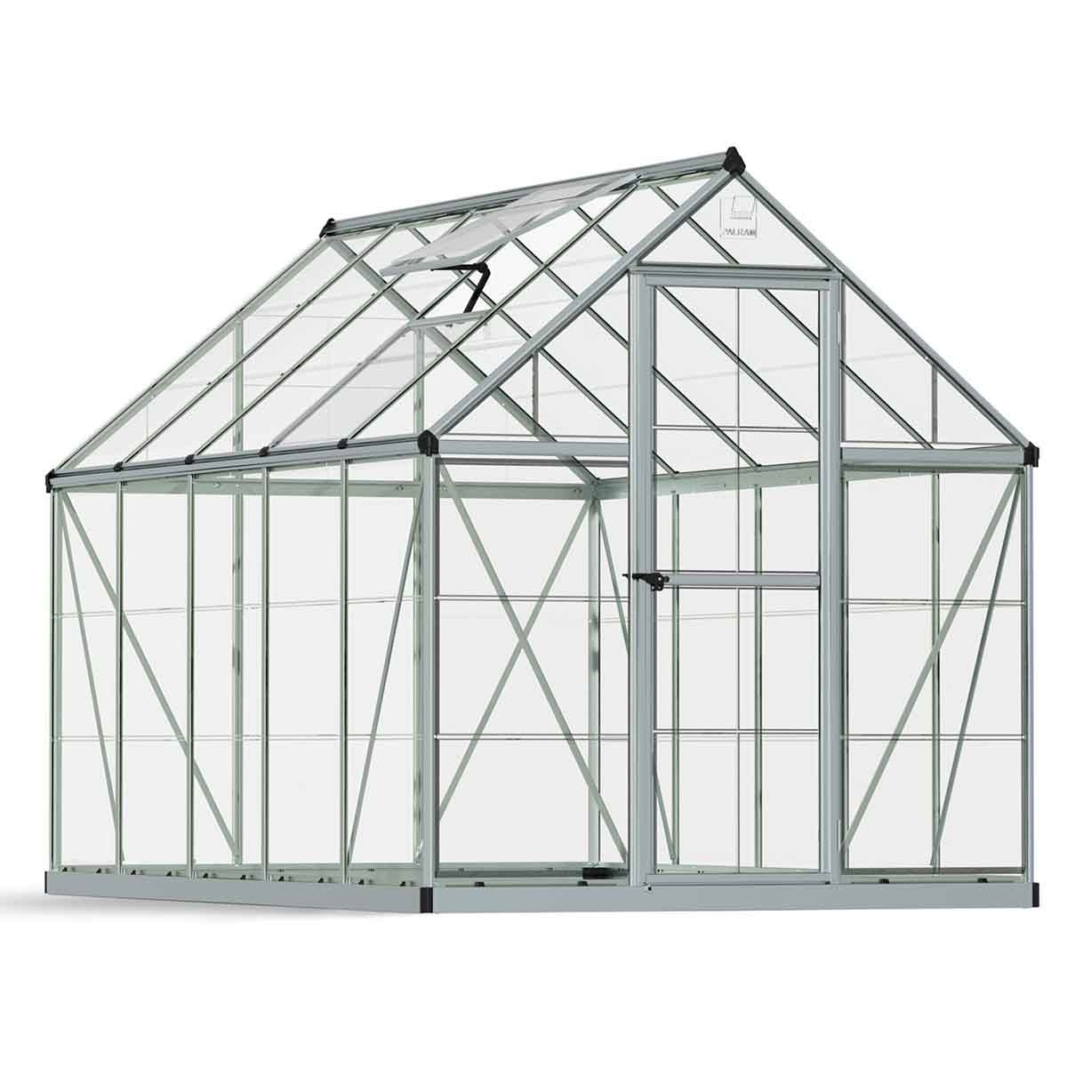 Palram - Canopia Palram Harmony 6 x10ft Greenhouse - Silver