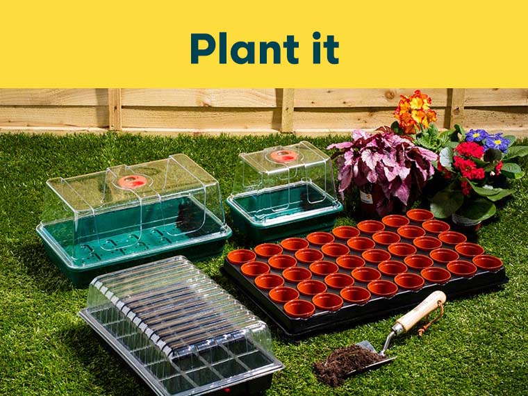 Plant it with Planting & Growing Equipment